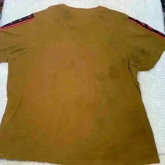 Adidas tan tie dye shirt sz 2xl casual 90s y2k unique colorful comfy *washwear - Picture 7 of 7